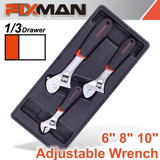 FIXMAN 7 Drawer Ind. Roller Cabinet On Castors With 130pc Of Stock